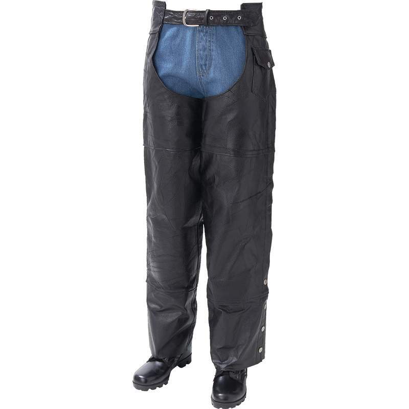 Genuine Buffalo Leather Motorcycle Chaps - Premium Chaps from Rapidvehicles - Just $39.99! Shop now at Rapidvehicles