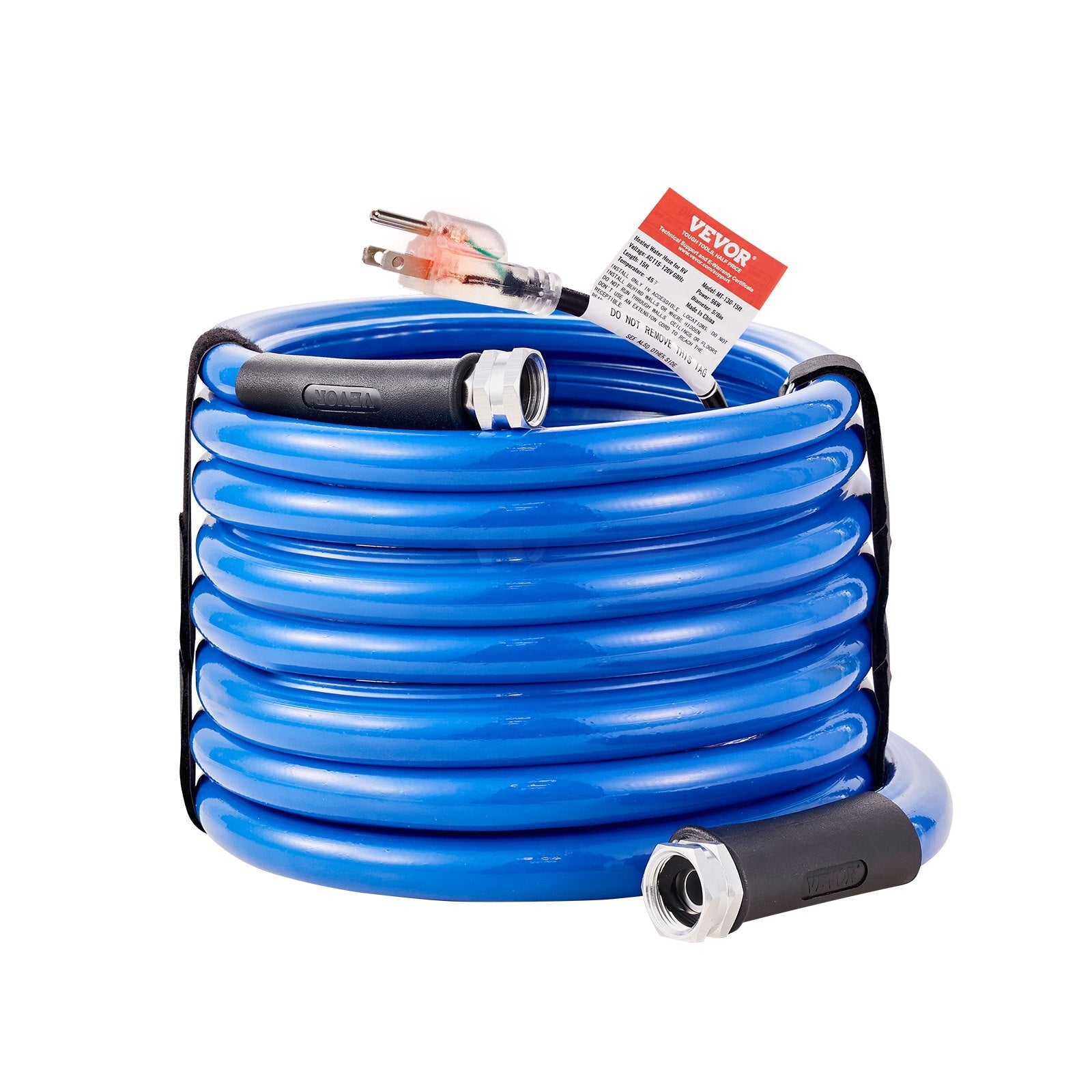 VEVOR 25ft Heated Water Hose for RV, Heated Drinking Water Hose Antifreeze to -45?F, Automatic Self-regulating, 5/8" I.D. with 3/4" GHT Adapter, Lead and BPA Free - Premium Plumbing from VEVOR - Just $87.99! Shop now at Rapidvehicles