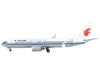 Boeing 737 MAX 8 Commercial Aircraft "Air China" White with Blue Stripes 1/400 Diecast Model Airplane by GeminiJets