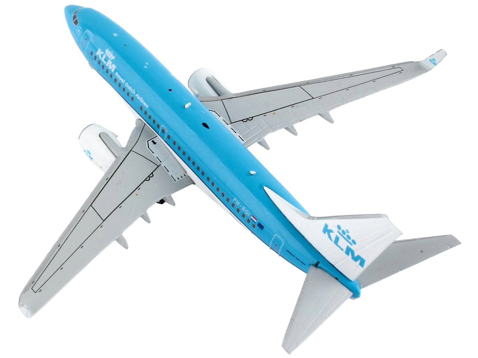 Boeing 737-700 Commercial Aircraft "KLM Royal Dutch Airlines" Blue and White 1/400 Diecast Model Airplane by GeminiJets - Premium Boeing from GeminiJets - Just $67.99! Shop now at Rapidvehicles