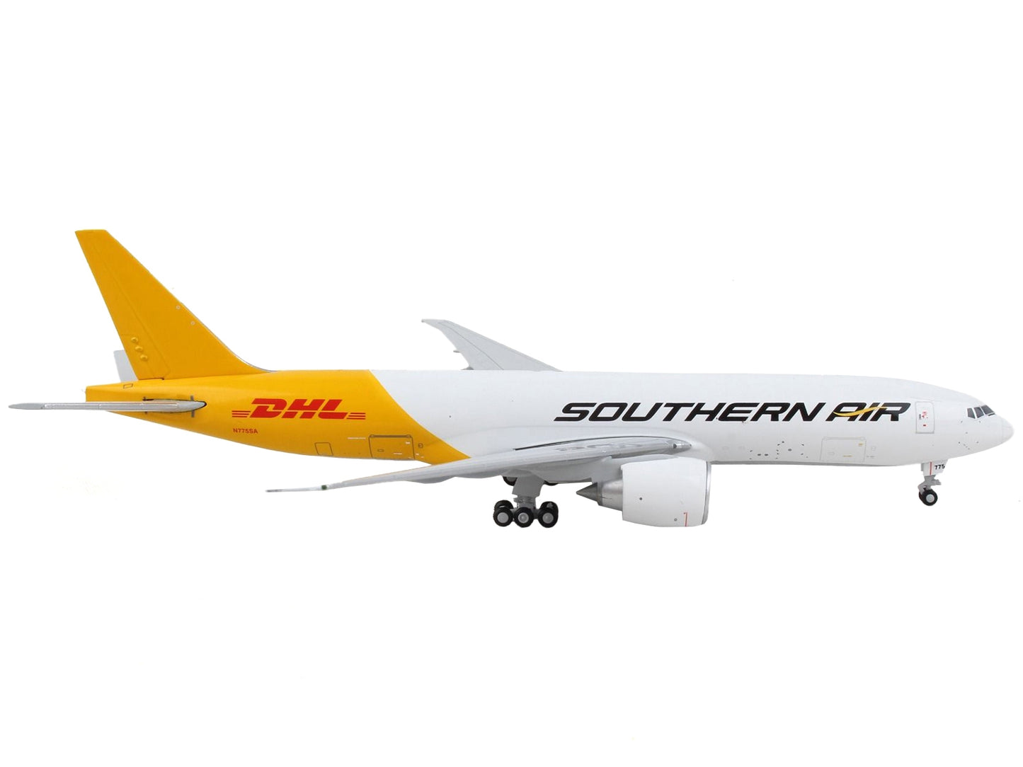 Boeing 777F Commercial Aircraft "Southern Air - DHL" White and - Premium Boeing from GeminiJets - Just $96.99! Shop now at Rapidvehicles