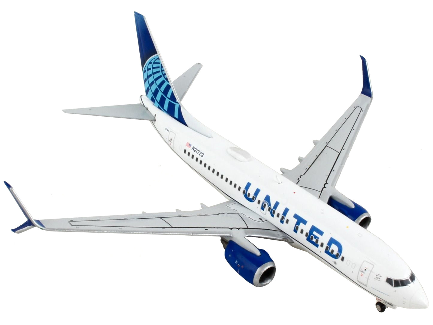 Boeing 737-700 Commercial Aircraft "United Airlines" White with