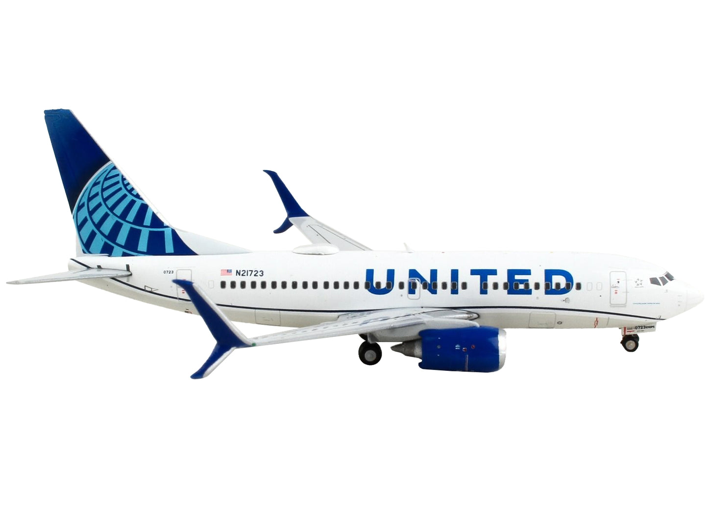 Boeing 737-700 Commercial Aircraft "United Airlines" White with