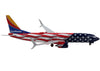 Boeing 737-800 Commercial Aircraft "Southwest Airlines - Freedom One" United States Flag Livery 1/400 Diecast Model Airplane by GeminiJets - Premium Boeing from GeminiJets - Just $64.99! Shop now at Rapidvehicles