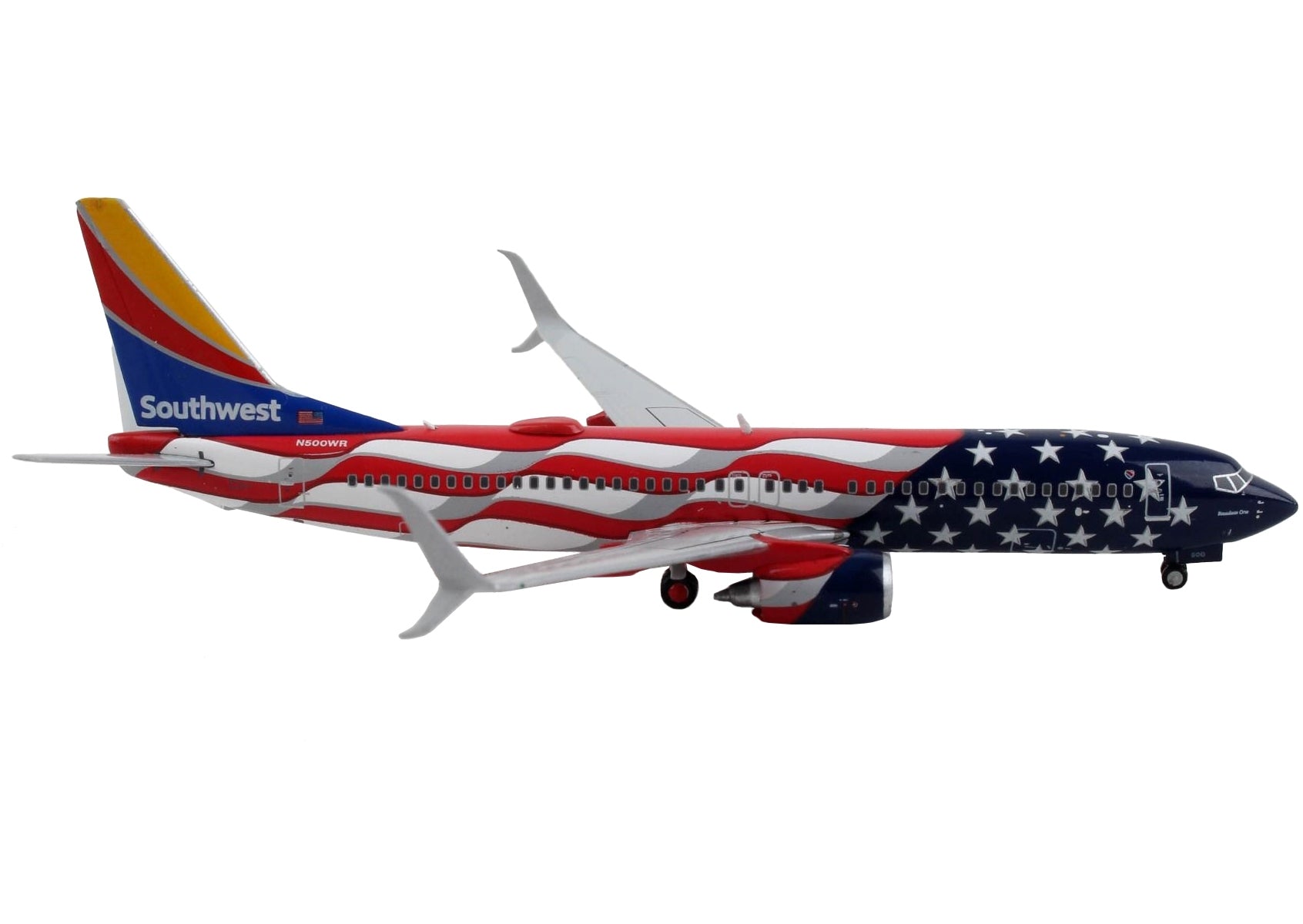 Boeing 737-800 Commercial Aircraft "Southwest Airlines - Freedom One" United States Flag Livery 1/400 Diecast Model Airplane by GeminiJets - Premium Boeing from GeminiJets - Just $64.99! Shop now at Rapidvehicles