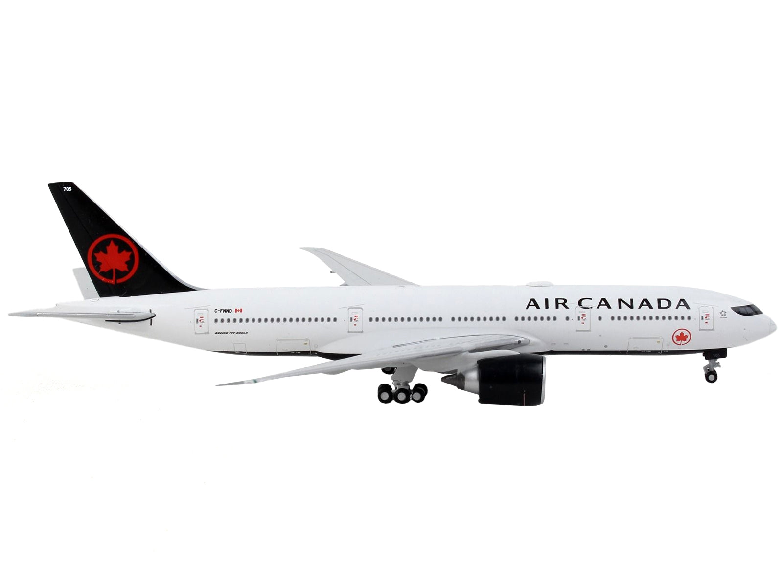 Boeing 777-200LR Commercial Aircraft "Air Canada" White with - Premium Boeing from GeminiJets - Just $89.99! Shop now at Rapidvehicles