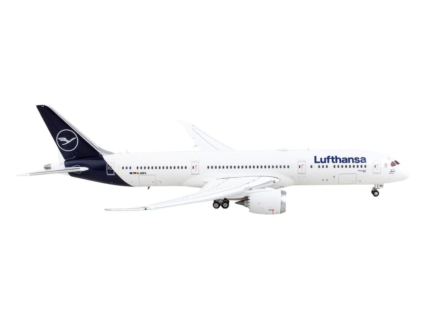 Boeing 787-9 Commercial Aircraft with Flaps Down "Lufthansa" - Premium Boeing from GeminiJets - Just $82.79! Shop now at Rapidvehicles