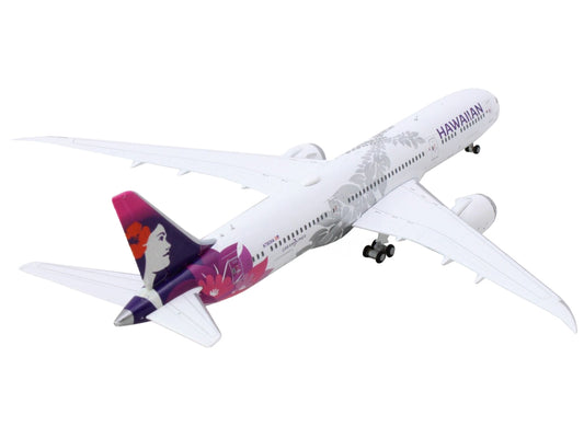 Boeing 787-9 Dreamliner Commercial Aircraft "Hawaiian Airlines" (N780HA) White with Purple Tail 1/400 Diecast Model Airplane by GeminiJets - Premium Boeing from GeminiJets - Just $76.02! Shop now at Rapidvehicles