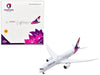 Boeing 787-9 Dreamliner Commercial Aircraft with Flaps Down "Hawaiian Airlines" (N780HA) White with Purple Tail 1/400 Diecast Model Airplane by GeminiJets - Premium Boeing from GeminiJets - Just $79.99! Shop now at Rapidvehicles