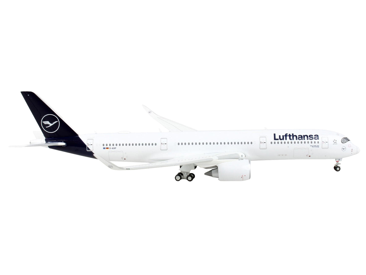 Airbus A350-900 Commercial Aircraft "Lufthansa - D-AIXP" White - Premium Aircrafts and War Planes from GeminiJets - Just $96.99! Shop now at Rapidvehicles