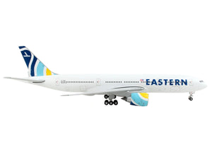 Boeing 777-200ER Commercial Aircraft "Eastern Air Lines" White with Striped Tail 1/400 Diecast Model Airplane by GeminiJets - Premium Boeing from GeminiJets - Just $85.99! Shop now at Rapidvehicles