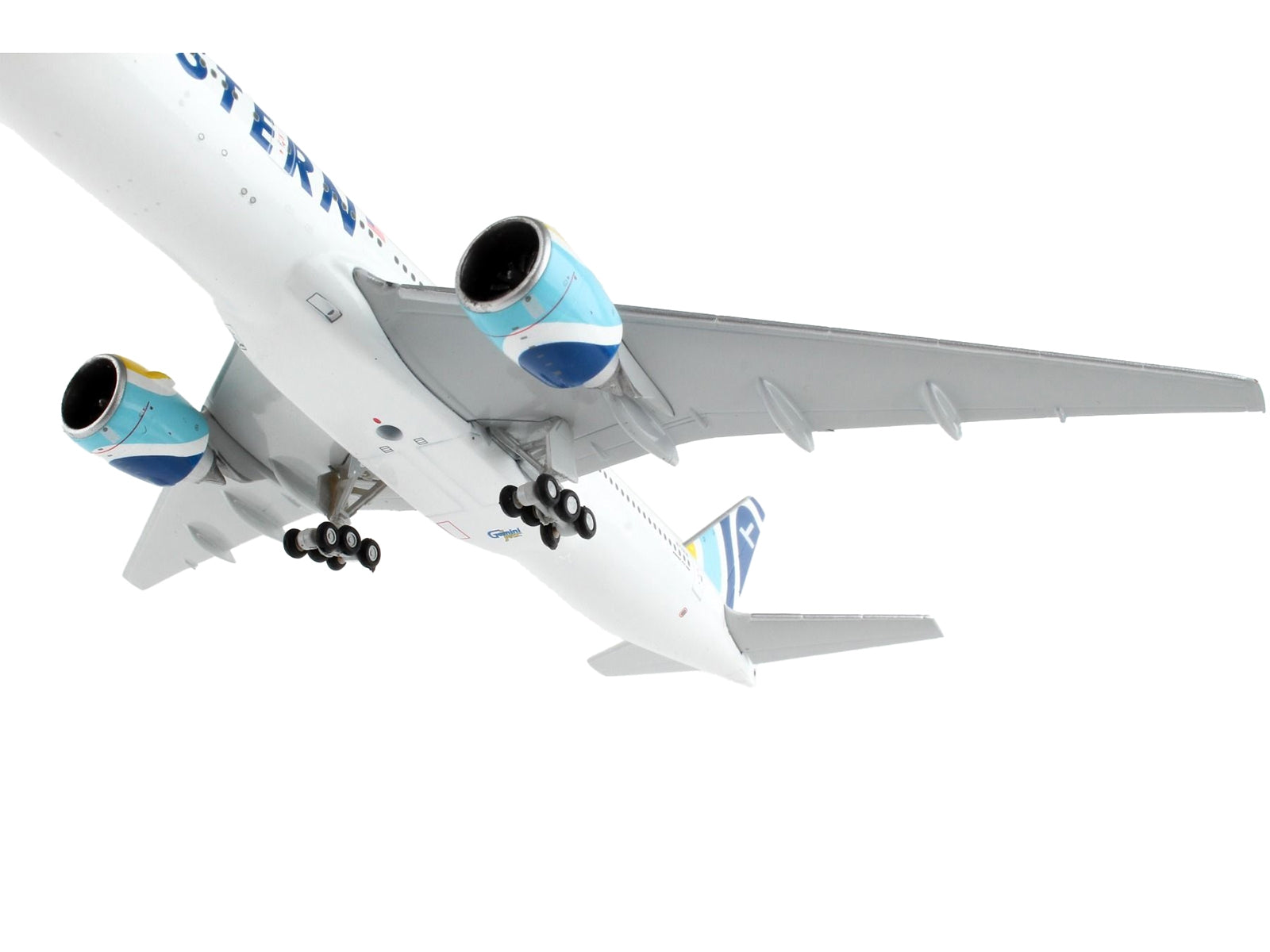 Boeing 777-200ER Commercial Aircraft "Eastern Air Lines" White with Striped Tail 1/400 Diecast Model Airplane by GeminiJets - Premium Boeing from GeminiJets - Just $85.99! Shop now at Rapidvehicles