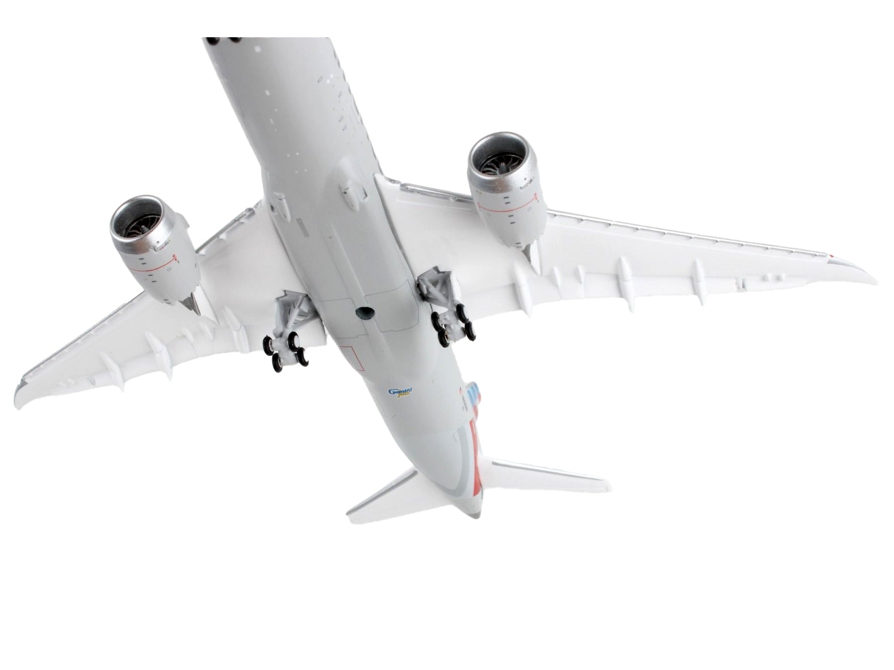 Boeing 787-8 Commercial Aircraft with Flaps Down "American Airlines" Gray with Striped Tail 1/400 Diecast Model Airplane by GeminiJets - Premium Boeing from GeminiJets - Just $79.99! Shop now at Rapidvehicles