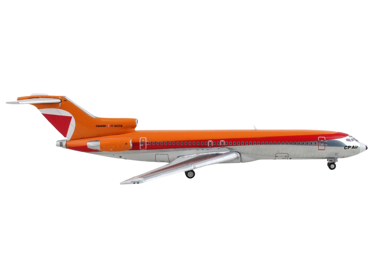 Boeing 727-200 Commercial Aircraft "CP Air" Orange and Silver - Premium Boeing from GeminiJets - Just $79.99! Shop now at Rapidvehicles