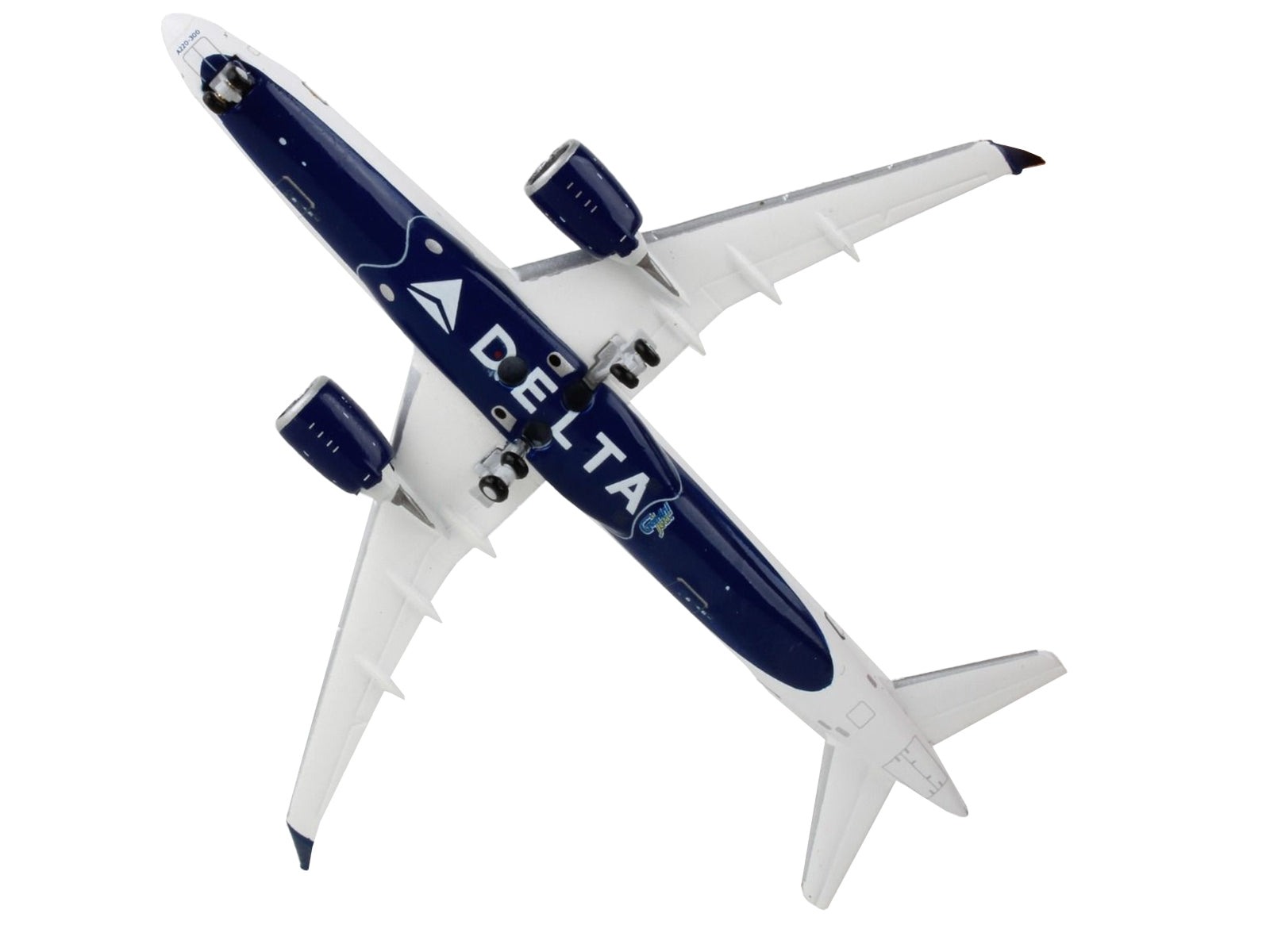 Airbus A220-300 Commercial Aircraft "Delta Airlines" White with Blue and Red Tail 1/400 Diecast Model Airplane by GeminiJets - Premium Aircrafts and War Planes from GeminiJets - Just $63.72! Shop now at Rapidvehicles