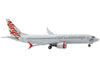 Boeing 737 MAX 8 Commercial Aircraft "Virgin Australia" White with Red Tail Graphics 1/400 Diecast Model Airplane by GeminiJets - Premium Boeing from GeminiJets - Just $64.99! Shop now at Rapidvehicles