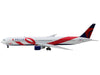 Boeing 767-400ER Commercial Aircraft "Delta Air Lines - Breast Cancer Research Foundation" (N845MH) White with Ribbon Graphics and Red and Blue Tail 1/400 Diecast Model Airplane by GeminiJets - Premium Boeing from GeminiJets - Just $75.27! Shop now at Rapidvehicles