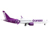 Boeing 737 MAX 8 Commercial Aircraft "Bonza Aviation" White and Purple 1/400 Diecast Model Airplane by GeminiJets - Premium Boeing from GeminiJets - Just $67.99! Shop now at Rapidvehicles