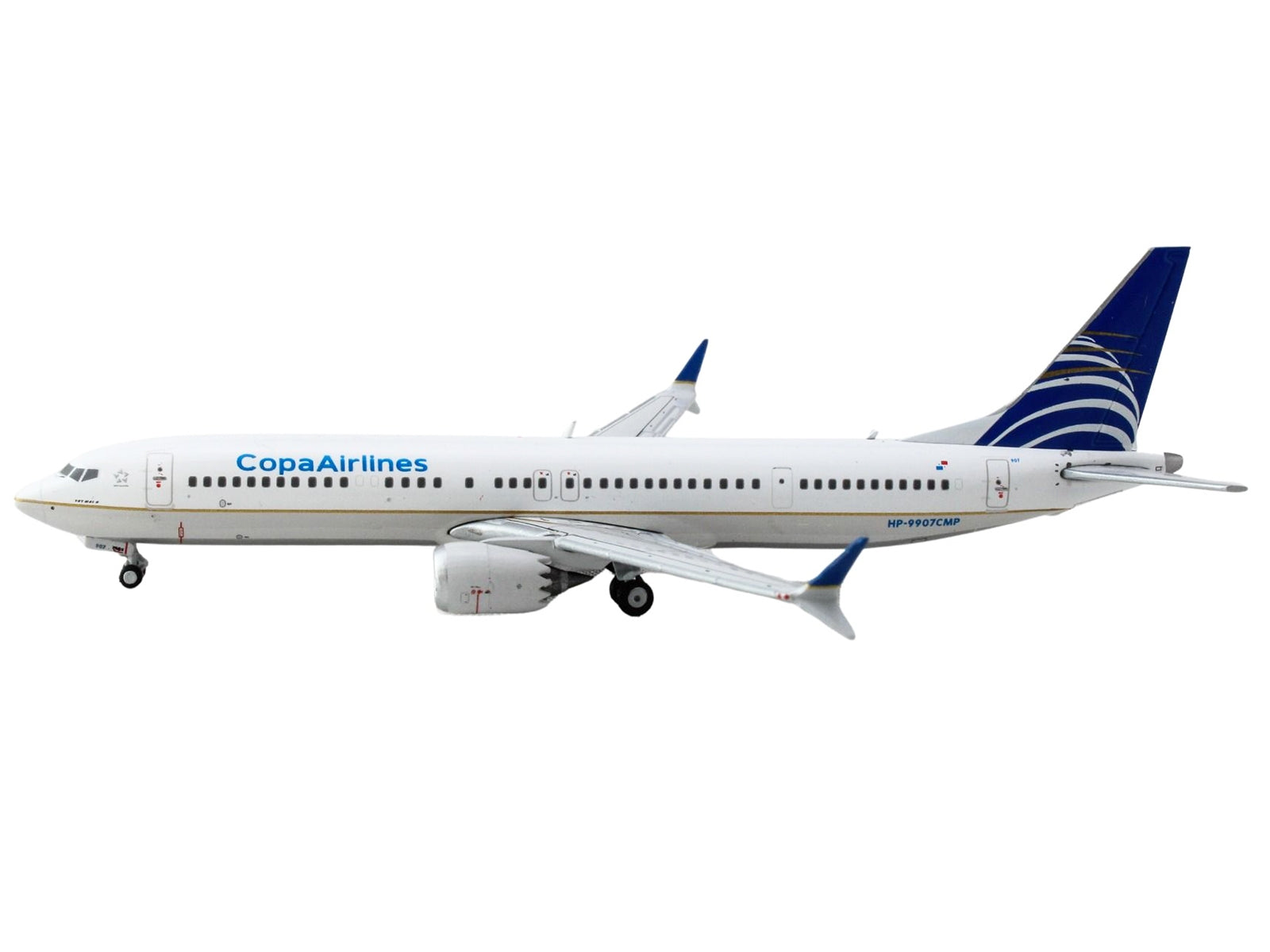 Boeing 737 MAX 9 Commercial Aircraft "Copa Airlines" (HP-9907CMP) White with Blue Tail 1/400 Diecast Model Airplane by GeminiJets - Premium Boeing from GeminiJets - Just $67.99! Shop now at Rapidvehicles