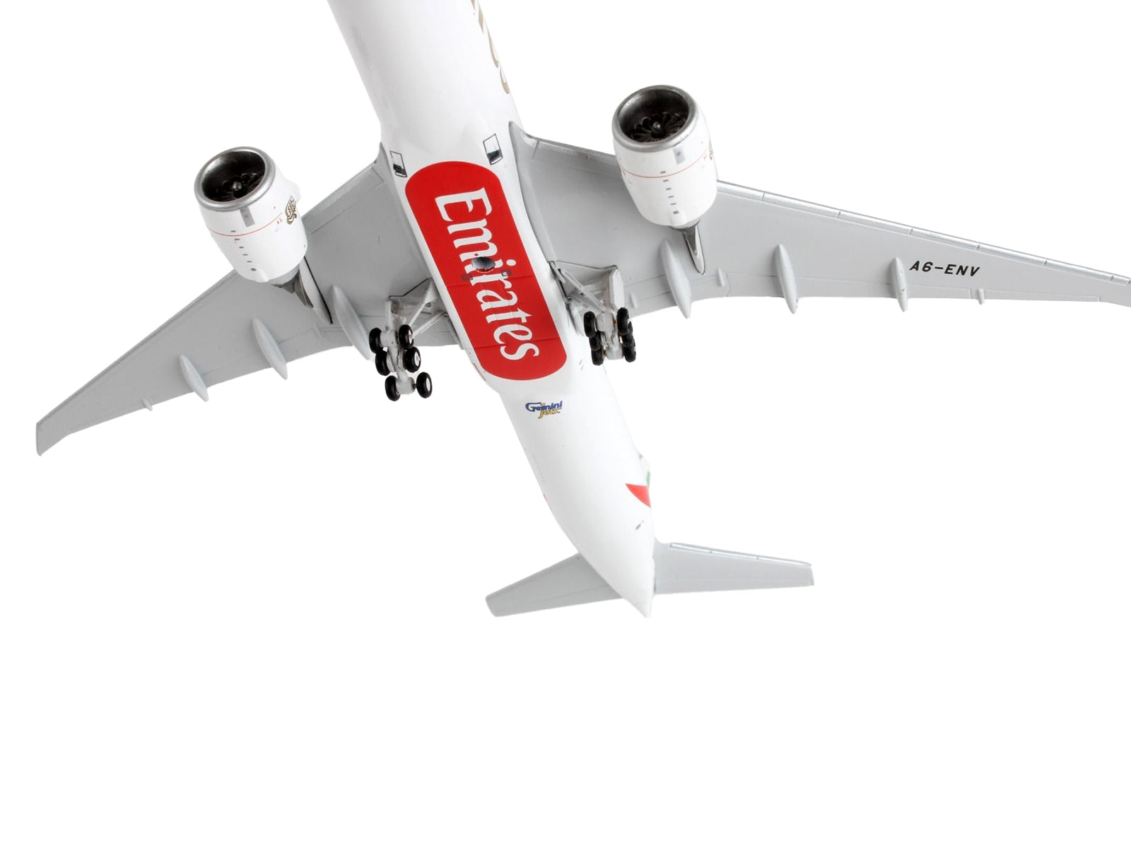 Boeing 777-300ER Commercial Aircraft "Emirates Airlines" White with Tail Stripes 1/400 Diecast Model Airplane by GeminiJets - Premium Boeing from GeminiJets - Just $81.99! Shop now at Rapidvehicles