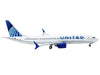 Boeing 737 MAX 9 Commercial Aircraft "United Airlines" (N37555) White with Blue Tail 1/400 Diecast Model Airplane by GeminiJets - Premium Boeing from GeminiJets - Just $69.99! Shop now at Rapidvehicles