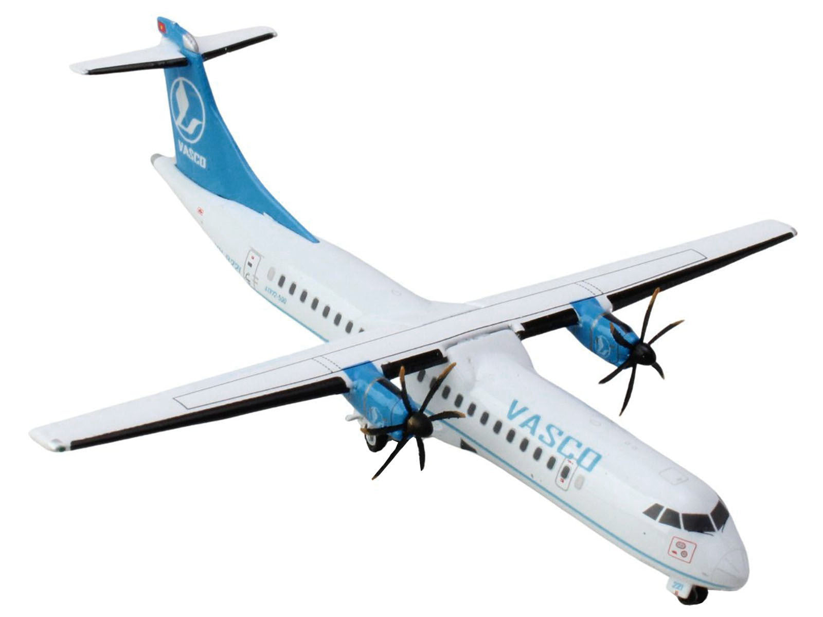 ATR 72-500 Commercial Aircraft "VASCO (Vietnam Air Services Company)" (VN-B221) White with Blue Tail 1/400 Diecast Model Airplane by GeminiJets - Premium Aircrafts and War Planes from GeminiJets - Just $63.72! Shop now at Rapidvehicles