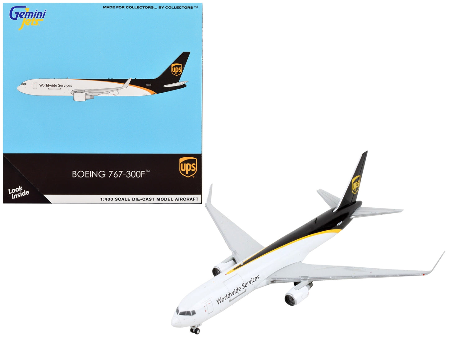 Boeing 767-300F Commercial Aircraft "UPS Worldwide Services"