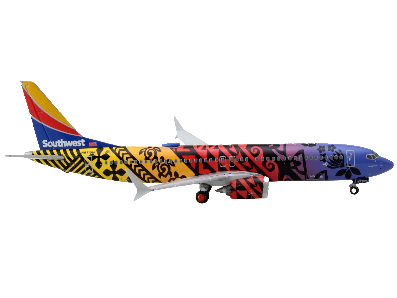 Boeing 737 MAX 8 Commercial Aircraft "Southwest Airlines - Imua One" Hawaiian Theme Livery 1/400 Diecast Model Airplane by GeminiJets - Premium Boeing from GeminiJets - Just $66.99! Shop now at Rapidvehicles