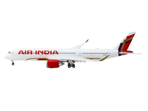 Airbus A350-900 Commercial Aircraft with Flaps Down "Air India" (VT-JRH) White with Tail Graphics 1/400 Diecast Model Airplane by GeminiJets - Premium Airbus from GeminiJets - Just $90.99! Shop now at Rapidvehicles