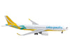 Airbus A330-900 Commercial Aircraft "Cebu Pacific" Yellow and White 1/400 Diecast Model Airplane by GeminiJets - Premium Aircrafts and War Planes from GeminiJets - Just $76.99! Shop now at Rapidvehicles