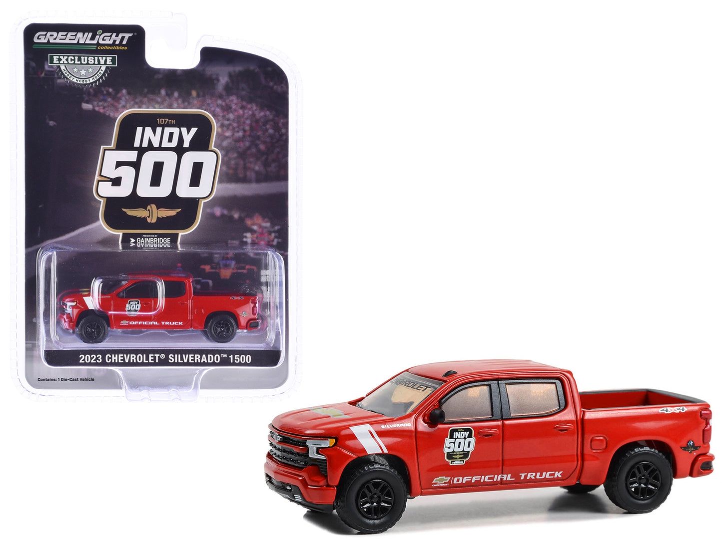 2023 Chevrolet Silverado 1500 Pickup Truck "107th Running of the - Premium Pickup Trucks Models from Greenlight - Just $26.09! Shop now at Rapidvehicles