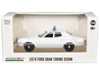 1974-1976 Ford Gran Torino Sedan Police Car White with Light Bar "Hot Pursuit - Hobby Exclusive" Series 1/64 Diecast Model Car by Greenlight - Premium Ford Models from Greenlight - Just $23.45! Shop now at Rapidvehicles