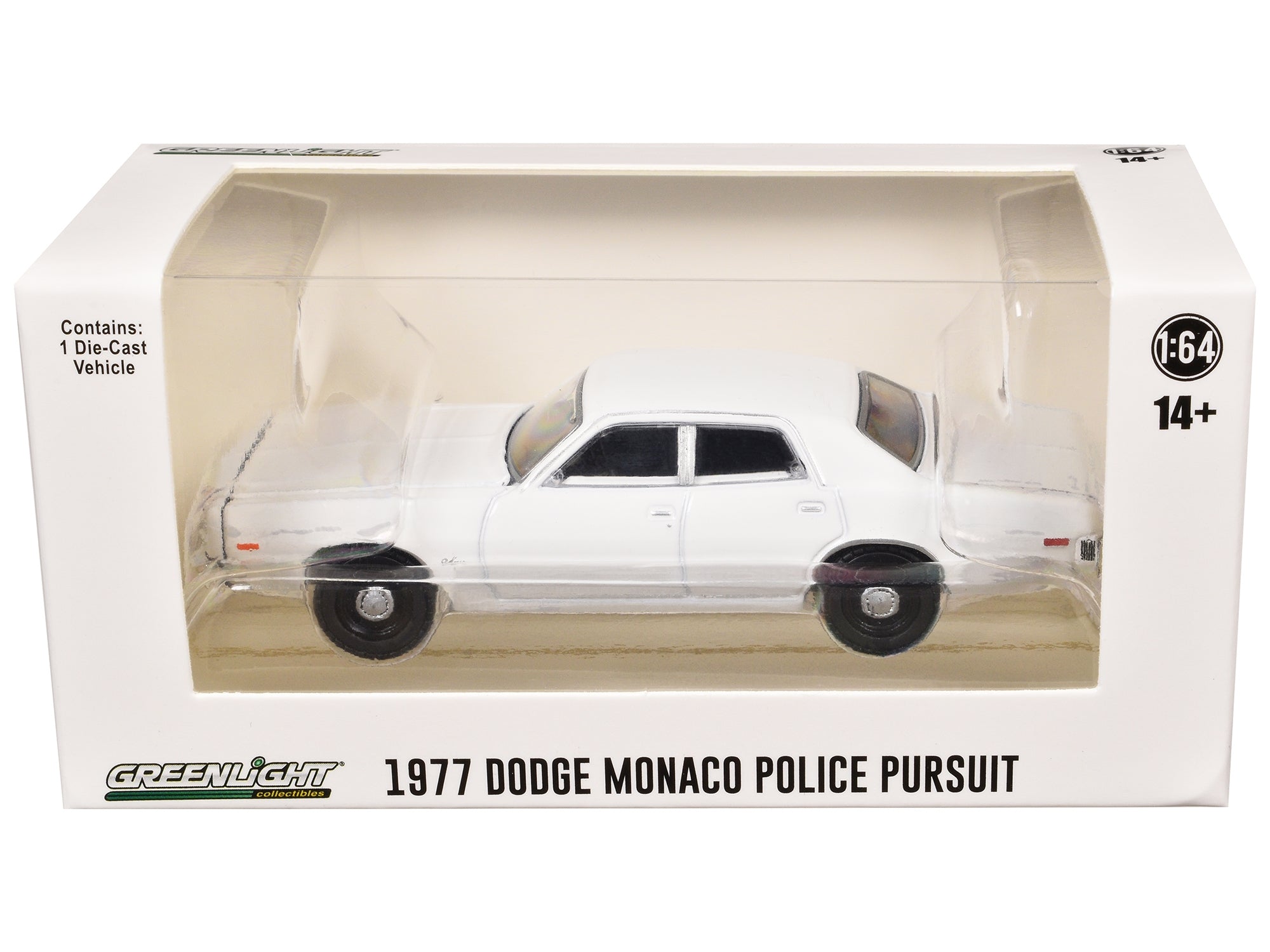 1977-78 Dodge Monaco Police Pursuit White "Hot Pursuit - Hobby Exclusive" Series 1/64 Diecast Model Car by Greenlight - Premium Police Models from Greenlight - Just $23.45! Shop now at Rapidvehicles