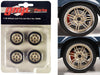 7-Spoke Custom Wheel & Tire Set of 4 pieces from "1989 Ford Mustang 5.0 LX" 1/18 by GMP - Premium Mustang Models from GMP - Just $30.99! Shop now at Rapidvehicles