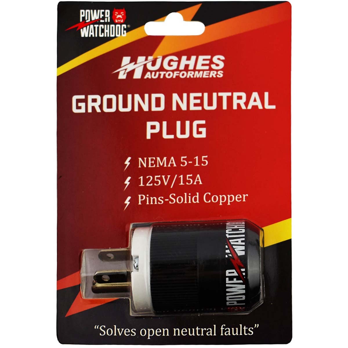 Hughes Ground neutral bonding plug for generators with floating neutrals - Premium RV Parts & Access from HUGHESAUTO - Just $36.99! Shop now at Rapidvehicles