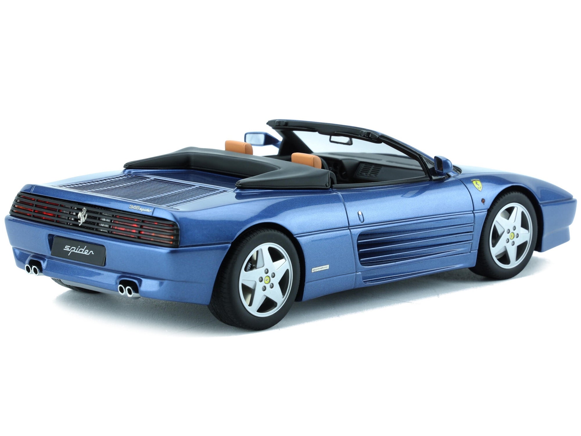 1993 Ferrari 348 Spider Tour de France Blue Metallic 1/18 Model Car by GT Spirit - Premium Ferrari Models from GT Spirit - Just $185.75! Shop now at Rapidvehicles