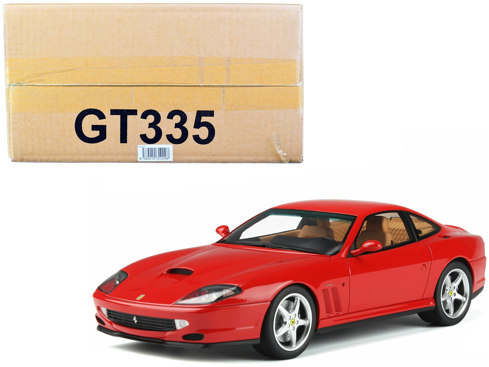 1996 Ferrari F550 Maranello Gran Turismo Rosso Corsa Red 1/18 - Premium Ferrari Models from GT Spirit - Just $185.99! Shop now at Rapidvehicles