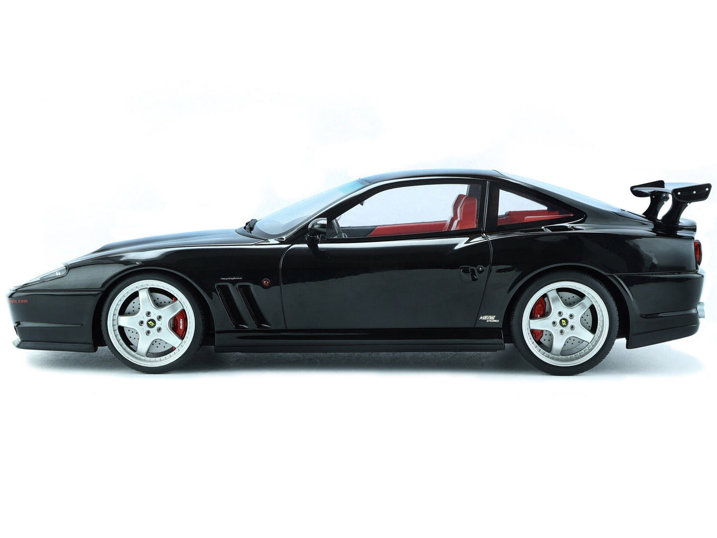 1997 Ferrari 550 "Koenig Special" Black with Red Interior 1/18 - Premium Ferrari Models from GT Spirit - Just $223.99! Shop now at Rapidvehicles