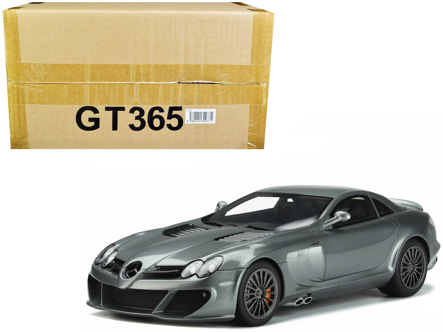 2010 Mercedes-Benz SLR MSO Edition Selenite Gray Metallic 1/18