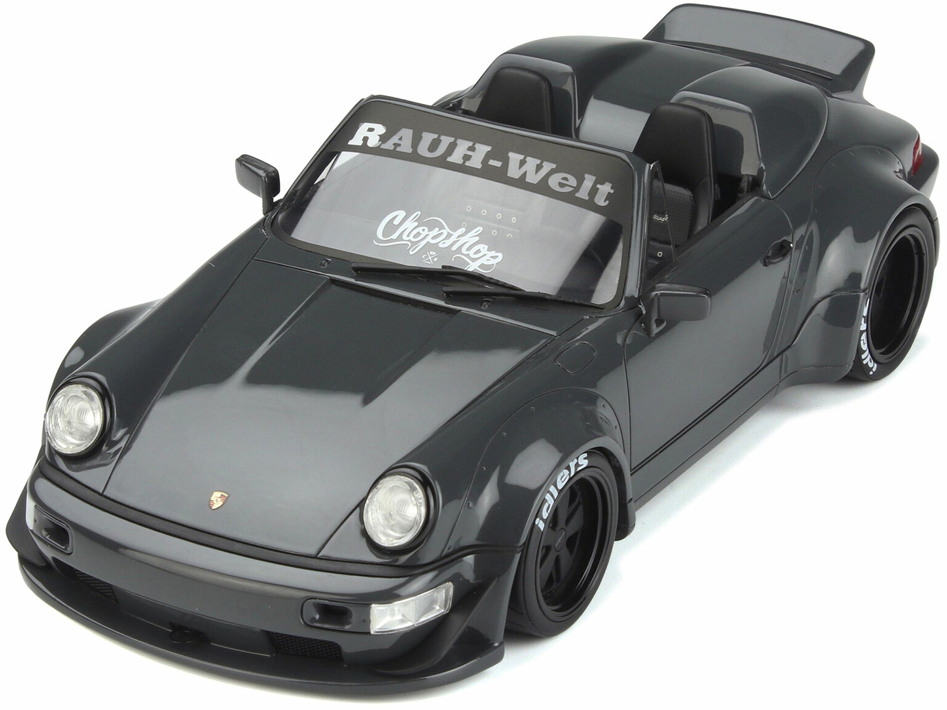 RWB Body Kit Convertible Grigio Telesto Gray "Chop Shop" 1/18 - Premium Porsche Models from GT Spirit - Just $144.99! Shop now at Rapidvehicles