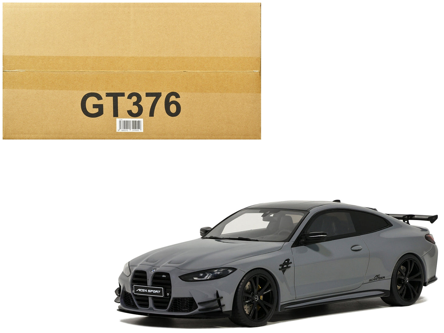 BMW M4 AC Schnitzer Nardo Gray with Carbon Top 1/18 Model Car by - Premium BMW Models from GT Spirit - Just $167.18! Shop now at Rapidvehicles