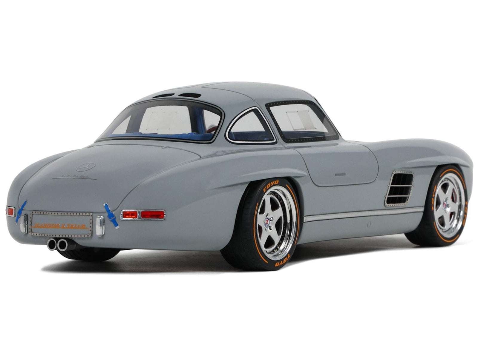 2019 Mercedes-Benz S-Klub Gullwing Nardo Gray 1/18 Model Car by - Premium Mercedes Models from GT Spirit - Just $201.59! Shop now at Rapidvehicles