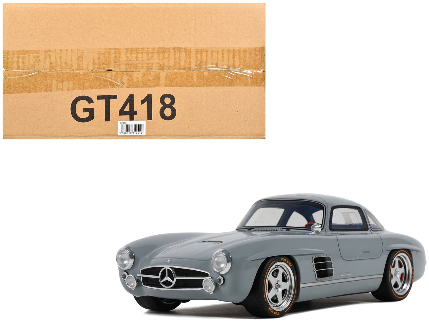 2019 Mercedes-Benz S-Klub Gullwing Nardo Gray 1/18 Model Car by - Premium Mercedes Models from GT Spirit - Just $201.59! Shop now at Rapidvehicles