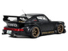 2008 RWB Bodykit "Stella Artois" Matt Black 1/18 Model Car by GT Spirit