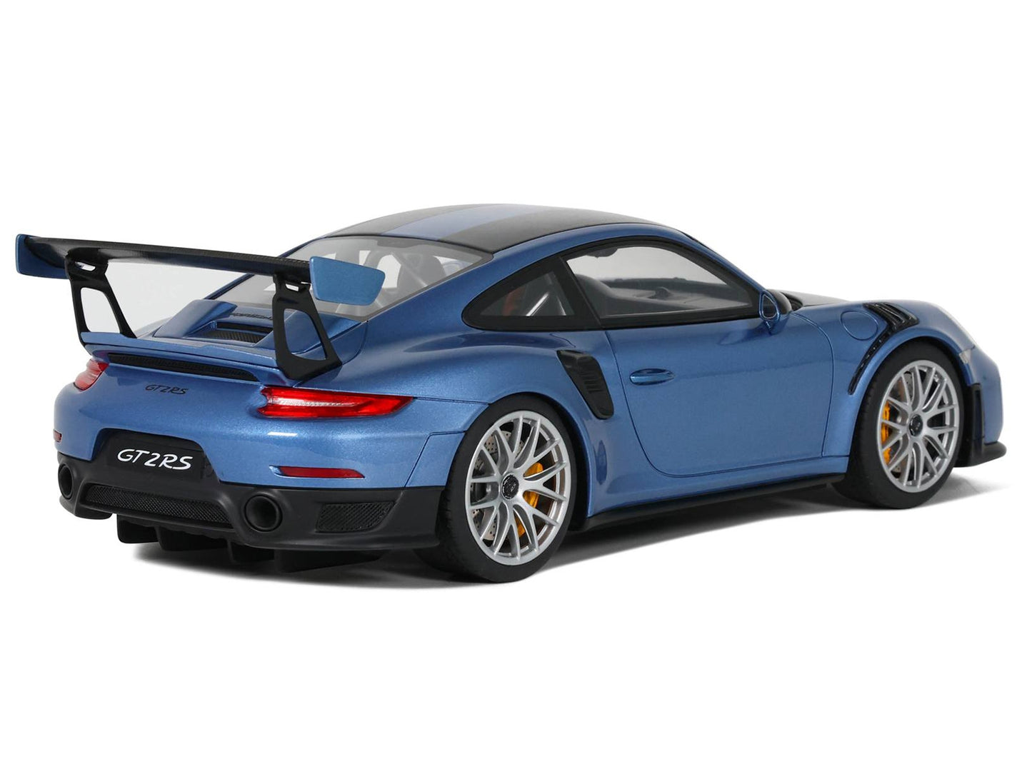 2021 Porsche 911 (991.2) GT2 RS Blue Metallic with Black Stripes - Premium Porsche Models from GT Spirit - Just $223.99! Shop now at Rapidvehicles