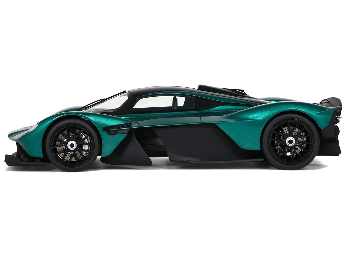 2021 Aston Martin Valkyrie British Racing Green with Black Top - Premium Aston Martin Models from GT Spirit - Just $200.69! Shop now at Rapidvehicles