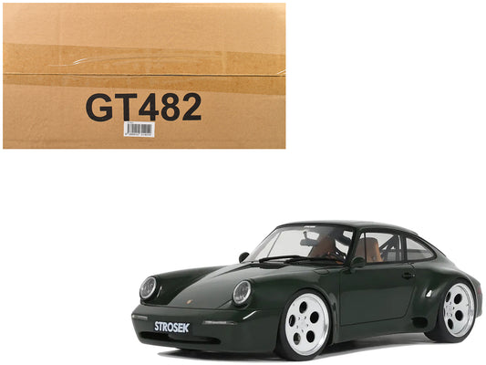2024 Porsche 911 Strosek Mega 30 Green 1/18 Model Car by GT Spirit