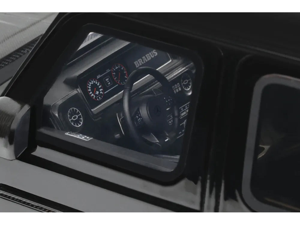 2023 Mercedes-Benz Brabus G800 4x4 Black 1/18 Model Car by GT Spirit