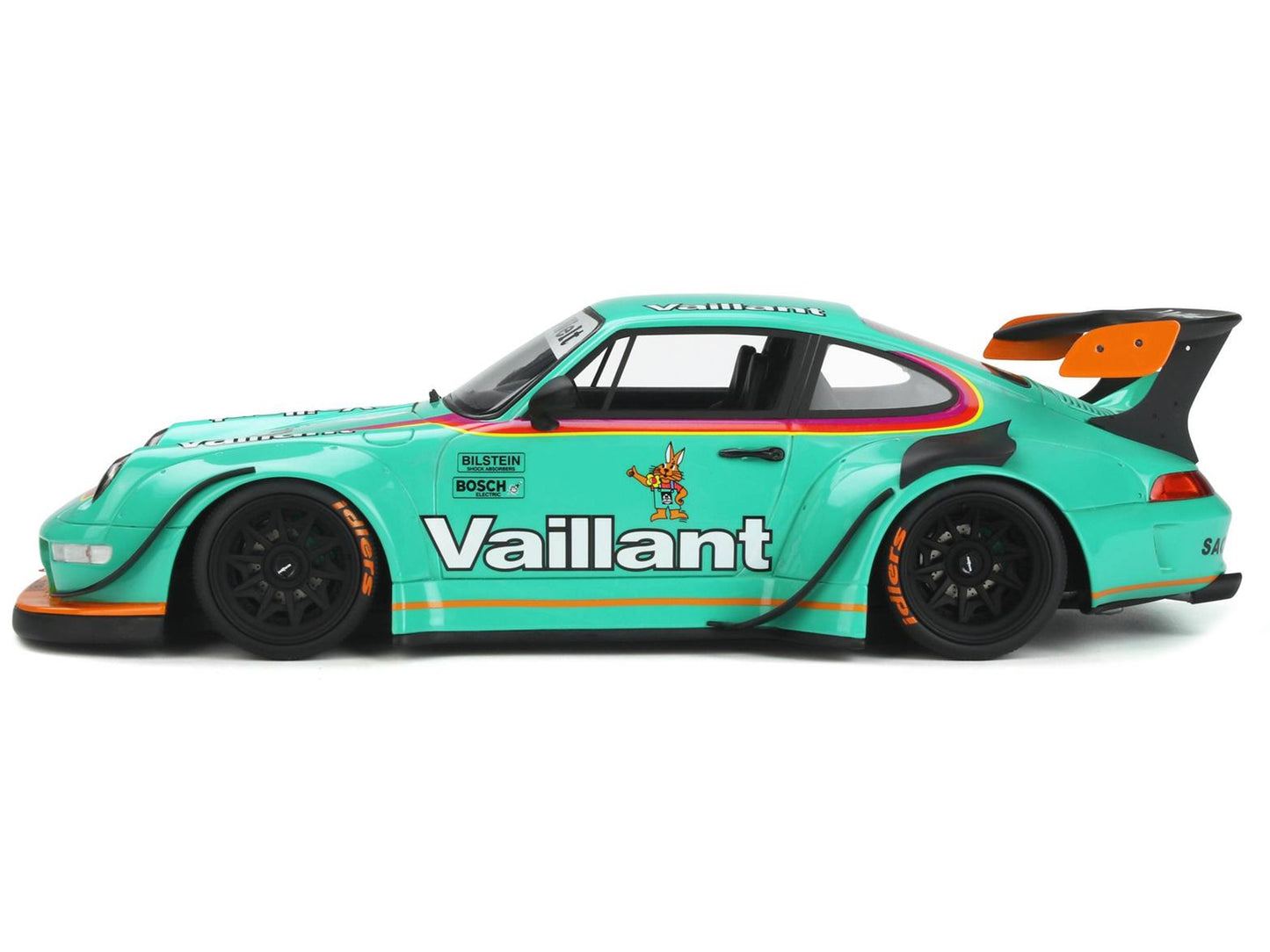 2022 RWB Bodykit "Vaillant" Light Green with Graphics 1/18 Model