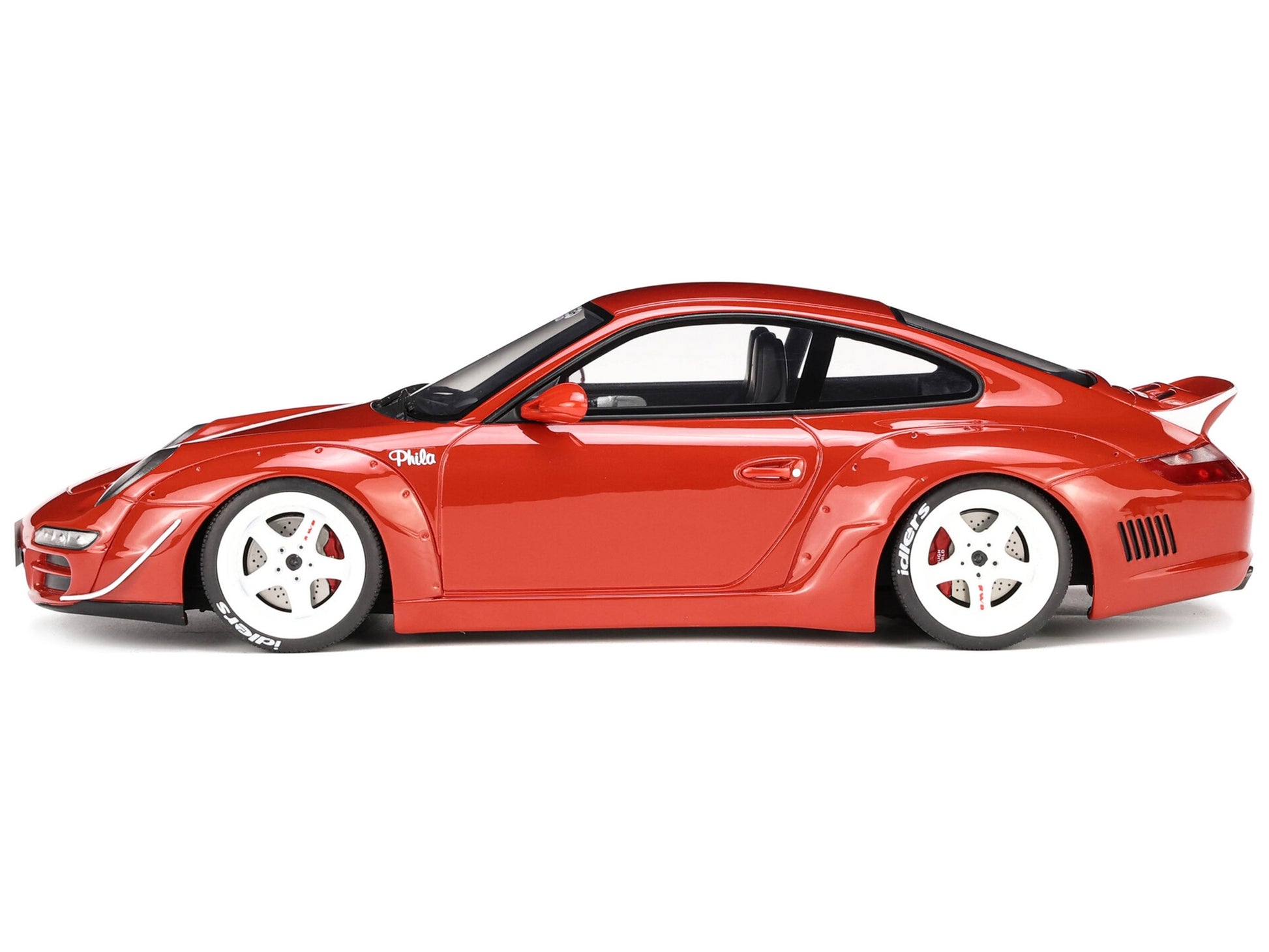 2021 Porsche 911 RWB "AKA Phila" Red 1/18 Model Car by GT Spirit - Premium Porsche Models from GT Spirit - Just $201.59! Shop now at Rapidvehicles